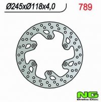 Tarcza hamulcowa tylna YAMAHA YZ 125/250 (02-) 