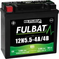 Akumulator FULBAT FUL GEL - 12N5.5-4A / 12N5.5-4B (Żelowy, bezobsługowy) 