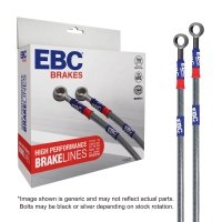Przewody hamulcowe w stalowym oplocie EBC BLM4071-1R tylna oś KAWASAKI Z 1000 [10-13] 