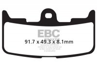 Klocki hamulcowe EBC FA345HH wzmacniane (kpl. na 1 tarcze) 