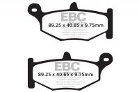 Klocki hamulcowe EBC FA419V V-PAD (kpl. na 1 tarcze) 
