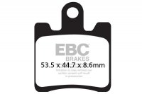 Klocki hamulcowe EBC SFA283/4 skuterowe (kpl. na 1 tarcze) 