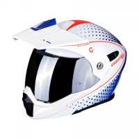SCORPION ADX-1 HORIZON PEARL KASK SZCZĘKOWY ADV (WH-RED-BLUE) 
