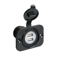 LAMPA Ext-8, podwójny port USB 12/24 V 