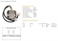 DZE REGULATOR NAPIĘCIA HONDA CX 500 78-82; CX 500 TURBO (31600-415-008, 31600-449-831) (ESR160) 