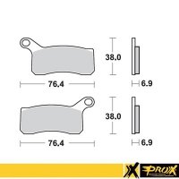 PROX KLOCKI HAMULCOWE KH462 KTM 450/505/525 SX/XC ATV 08-12 PRZÓD 