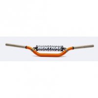 RENTHAL KIEROWNICA 7/8 CALA (22MM) MX MINI HANDLEBAR ORANGE KAWASAKI KX 65 02-16 PADDED KOLOR POMARAŃCZOWY Z GĄBKĄ 