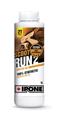 IPONE SCOOT RUN 2 2T OLEJ DO DOZOWNIKA 100% SYNTETYK 1L (AKC) (15) 