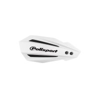 POLISPORT OSŁONY RĄK (HANDBARY) MODEL BULLIT Z UNIWERSALNYM ZESTAWEM MONTAŻOWYM 22/28 HONDA CR 07-22, CRF 07-21 KOLOR BIAŁY 