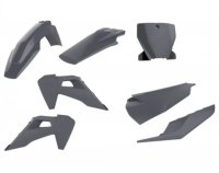 POLISPORT KOMPLET PLASTIKÓW HUSQVARNA TC/FC TPI 19-22 W ZESTAWIE TABLICA PRZEDNIA (8666500005) I OSŁONY AMORTYZATORÓW (839890000 