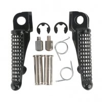 BIKETEC PARTS ZESTAW PODNÓŻKÓW (PODNÓŻKI) KIEROWCY KOMPLETNY Z MOCOWANIAMI KAWASAKI ZX-6R 03-13, ZX 636 03-06, ZX-10R 04-13, ZX- 