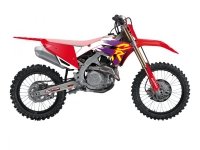 BLACKBIRD KOMPLET NAKLEJEK (OKLEIN) HONDA CRF 250R 22-24, CRF 450R 21-24 RETRO 