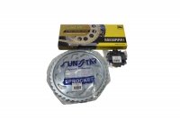 SUNSTAR ZESTAW NAPĘDOWY YAMAHA YZF 1000 R1 98-03 PLUS ZŁOTY (16/43/114) (DO 1400CC XW RING) (SUN51716/SUN1-5474-<br />43/SS530RRR1-114 