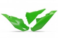 UFO BOCZKI TYLNE KAWASAKI KXF 450 24, KOLOR ZIELONY 