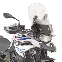 KAPPA SZYBA BMW F 750 GS (18) ( DO MONTAŻU POTRZEBNY KIT D5129KITK ), F 850 GS (18) REGULOWANA AIRFLOW PRZEZROCZYSTA 