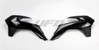 UFO OSŁONY CHŁODNICY KTM SX/SXF 13-15, EXC 14-15 KOLOR CZARNY 