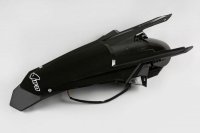 UFO BŁOTNIK TYŁ KTM EXC 125/150/250/300 TPI, EXC-F 250/350/450/500 '17-19, KOLOR CZARNY ( ENDURO Z LAMPKĄ LED ) 