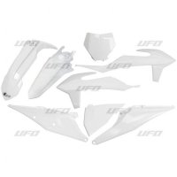 UFO KOMPLET PLASTIKÓW KTM SX 125/150/250 19-22, SXF (SX-F) 250/350/450 19-22 KOLOR KOLOR BIAŁY (KT522E047) 