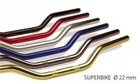 TRW ZF KIEROWNICA ALUMINIOWA 22MM SUPERBIKE KOLOR CZARNY - STARY KOD MCL103S 