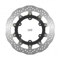 NG TARCZA HAMULCOWA PRZÓD YAMAHA FJR1300 05-21 (320X132X4,5MM) (6X8,5MM) WAVE PŁYWAJĄCA (ŚRODEK ALUMINIOWY) 