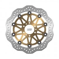 NG TARCZA HAMULCOWA PRZÓD HONDA GL1500 F6C 97-03, GL1800 01-19, VFR800 98-13 (296X62X5MM) (6X6,5MM) WAVE PŁYWAJĄCA 