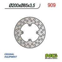 NG TARCZA HAMULCOWA TYŁ SUZUKI RM 85 05-20(6x6,5mm) (200X85X3,5) 