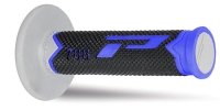 PROGRIP MANETKI PG788 OFF ROAD (22+25MM, DŁ.115MM) KOLOR NIEBIESKI/SZARY/CZAR<br />NY (TRÓJSKŁADNIKOWE) (PG788/7) (788-224) 