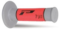 PROGRIP MANETKI PG790 OFF ROAD (22+25MM, DŁ.115MM) KOLOR CZARNY/SZARY/CZERWON<br />Y (TRÓJSKŁADNIKOWE) (790-235) (PG790/6) 