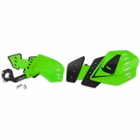 UFO OSŁONY RĄK (HANDBARY) GUARDIAN KOLOR ZIELONY (Z MOCOWANIAMI 22MM) - WYCOFANE Z OFERTY - WYPRZEDAŻ 