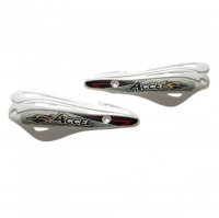 ACCEL ZAMIENNE LISTKI DO OSŁON RĄK (HANDBAR) HGS 10,11,12 KOLOR KOLOR BIAŁY - PROMOCJA 