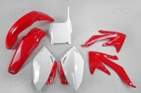 UFO KOMPLET PLASTIKÓW HONDA CRF 450 R '07 KOLOR OEM (CZERWONY/BIAŁY) 