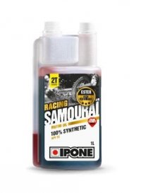 IPONE SAMOURAI RACING 2T 1L OLEJ DO MIESZANKI 100% SYNTETYK (TRUSKAWKA) 