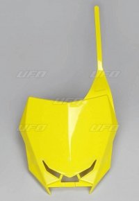 UFO TABLICA NA NUMER STARTOWY SUZUKI RMZ 250 '19-'21, RMZ 450 '18-'21 KOLOR ŻÓŁTY 