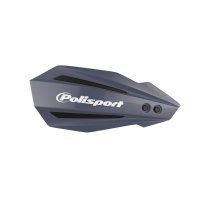 POLISPORT OSŁONY RĄK (HANDBARY) MODEL BULLIT Z UNIWERSALNYM ZESTAWEM MONTAŻOWYM 22/28 HUSQVARNA TE/FE '22-'23 KOLOR SZARY 