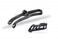POLISPORT PROWADNICA I ŚLIZG ŁAŃCUCHA (KOMPLET) HONDA CR 125/250 '05-'07; CRF 250F '05-'06; CRF 450R '05-'06 KOLOR CZARNY 