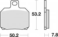 TRW klocki hamulcowe tył Ducati Biposto 998 ( 02-03) 