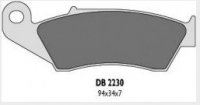 Delta Braking YAMAHA	250 YZ (98-02) klocki hamulcowe przód 
