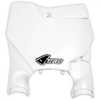 UFO TABLICA NA NUMER STARTOWY KTM SX/SXF '16-'21 KOLOR BIAŁY 2020 Z WYJATKIEM KTM SX 250 2017-2021 