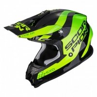 SCORPION KASK VX-16 AIR SOUL BLACK-GREEN 