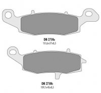 Delta Braking KAWASAKI 650 KLR (95-04) klocki hamulcowe przód 