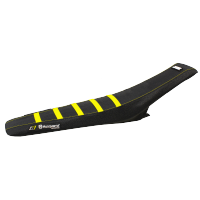 BLACKBIRD POSZYCIE SIEDZENIA HUSQVARNA FC/TC '16-'18, TE/FE '17-'19 ZEBRA, KOLOR CZARNY/ŻÓŁTY 
