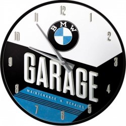 BMW Garage Zegar ścienny na ścianę okrągły 