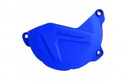 POLISPORT OSŁONA POKRYWY (DEKLA) SPRZĘGŁA SHERCO SE 250/350 '14-'22; SEF 450 '14-'22 KOLOR NIEBIESKI