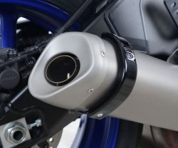 OSŁONA TŁUMIKA RG RACING YAMAHA YZF-R6 17- BLACK