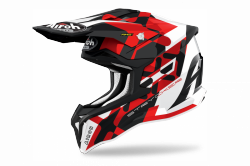 KASK AIROH STRYCKER XXX RED GLOSS L