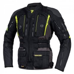 KURTKA TEKSTYLNA REBELHORN PATROL BLACK/FLO YELLOW XL