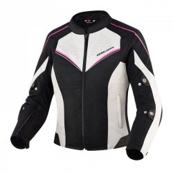 KURTKA TEKSTYLNA REBELHORN HIFLOW IV LADY BLACK/SILVER/FLO PINK DL
