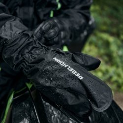 OSŁONA PRZECIWDESZCZOWA NA RĘKAWICE REBELHORN BOLT BLACK S