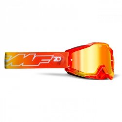 GOGLE FMF POWERBOMB OSBORNE RED - SZYBA MIRROR RED