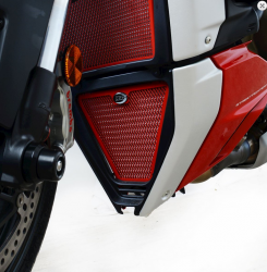 OSŁONA CHŁODNICY OLEJU RG RACING DUCATI STREETFIGHTER V4(S) 20- RED